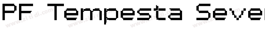 PF Tempesta Seven Co字体转换